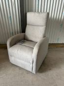 Barker Lift & Rise Recliner - Cream