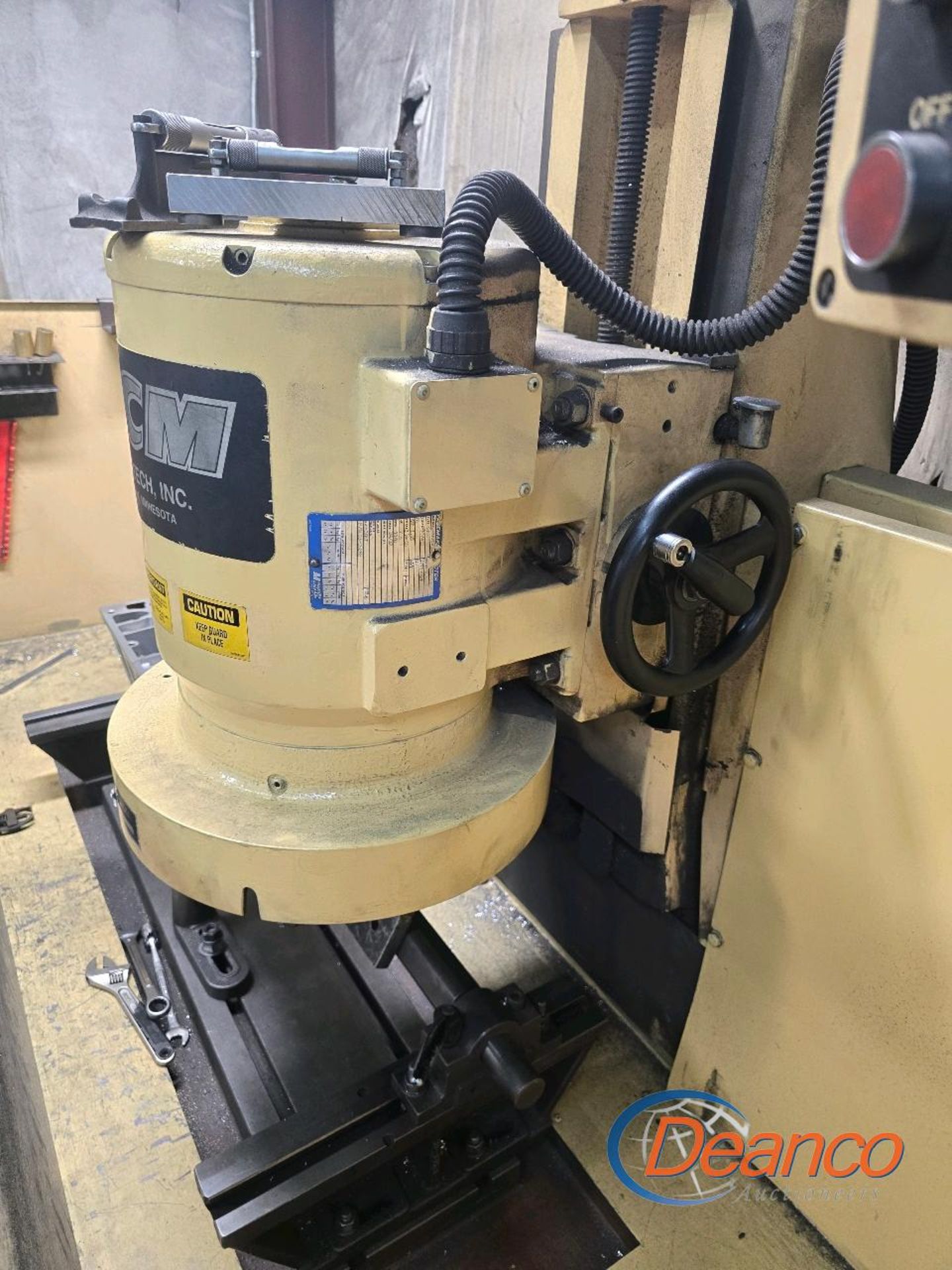 DCM HB3800 Head & Block Surfacing Machine w/ CBN Cutting Head & All Tooling