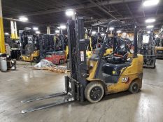 2021 CAT LPG Forklift 5,000lbs Capacity sideshift 83/189" load height -