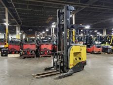 2021 HYSTER  N45ZR2-21.5 4,500lbs Capacity Electric Narrow Aisle Reach Truck 36V sideshift 125/