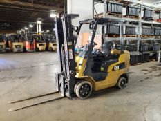2021 CAT LPG Forklift 5,000lbs Capacity sideshift 83/187" load height 4875 HOURS -