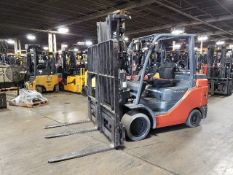 2019 Toyota LPG Forklift 8,000lbs Double sideshift 94/206" load height -