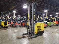 2021 HYSTER  N45ZR2-21.5 4,500lbs Capacity Electric Narrow Aisle Reach Truck 36V sideshift 125/