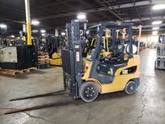 2019 CAT LPG Forklift 5,000lbs Capacity sideshift 82/187" load height 273 HOURS -