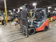 2019 Toyota LPG Forklift 8,000lbs Double sideshift 94/206" load height -