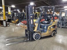 2021 CAT LPG Forklift 5,000lbs Capacity sideshift 83/187" load height -