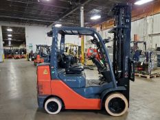 2019 Toyota LPG Forklift 6,500lbs Capacity 101/218" load height -