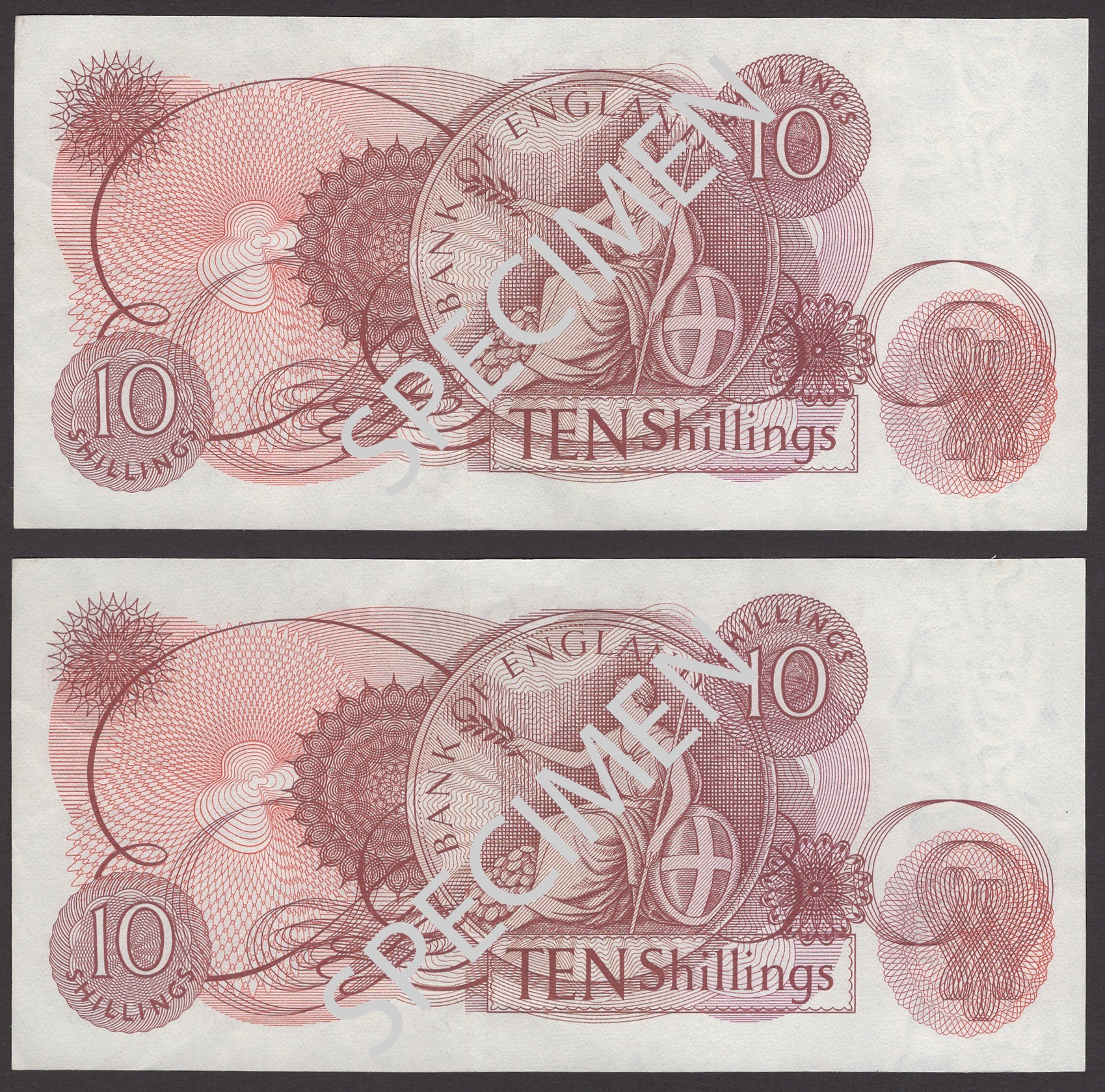 Billet De Banque 1 Livre Sterling – 1963 – Angleterre – Elizabeth II – Hollom L50U