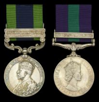 India General Service 1908-35, 1 clasp, Afghanistan N.W.F. 1919 (G-87834 Pte. R. F....