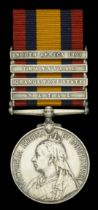 Queen's South Africa 1899-1902, 4 clasps, Natal, Orange Free State, Transvaal, South Africa...