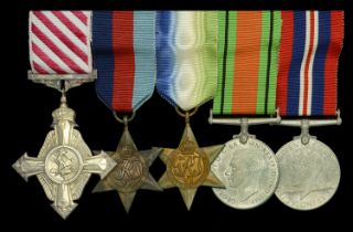 A Second War Fleet Air Arm pilot's A.F.C. group of five awarded to Commander (A.) D. R....