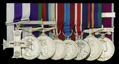 The superb 'Afghanistan 2010' bomb hunter's M.C. group of eight awarded to Captain, late...