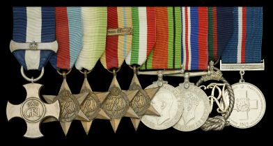 A fine Second War 'Malta Convoy' D.S.C. and 'Aegean operations' Second Award Bar group of...