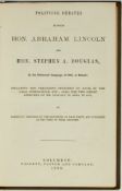 The influential Lincoln/Douglas Debates