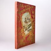 A Lizzie Borden scrapbook, filled with newspaper clippings about her trial