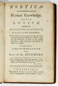 Franklin's edition of Johnson's Elementa philosophica