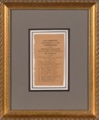 A Confederate ballot for an uncontested election