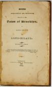 Regarded as the first history of Brooklyn, published in 1824