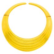 Ilias Lalaounis Ribbed Gold Necklace