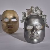 The silver mask worn in the final Broadway performance of Phantom