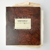 Costume bible for La Cage aux Folles, designed by Theoni Aldredge