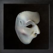 A Broadway Stage Worn Phantom's Mask