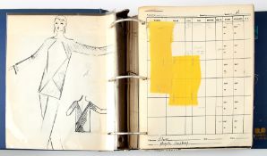 Four Costume Bibles from Mame including Angela Lansbury