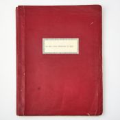 A rare script for The Best Little Whorehouse in Texas