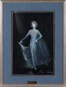 Theoni Aldredge designs a costume for Nora in Hammett's The Thin Man