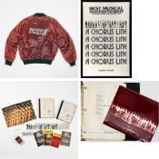 Jake Bell’s annotated script and other materials from A Chorus Line