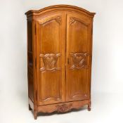 Louis XIV Provincial Walnut Armoire