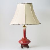 Chinese Copper Red Glazed Porcelain Vase