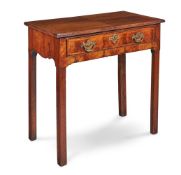A GEORGE III PROVINCIAL WALNUT SIDE TABLE, CIRCA 1760