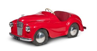 AN AUSTIN J40 CHILD'S PEDAL CAR, AUSTIN JUNIOR CAR FACTORY