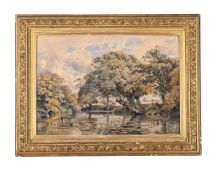 ATTRIBUTED TO GEORGE ARTHUR FRIPP (BRITISH 1813-1896), RIVER VIEW