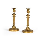 A PAIR OF CANDLESTICKS, LOUIS XVI REVIVAL, 19TH CENTURY