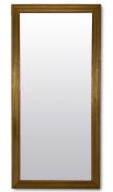 A GILTWOOD MIRROR, 20TH CENTURY