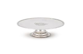 A QUEEN ANNE SILVER TAZZA