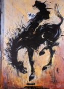 Richard Hambleton (1952-2017) Horse and Rider