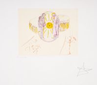 λ Salvador Dalí (1904-1989) Reflection, from The Cycles of Life (Field 79-1C; M&L 929f)