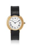 CARTIER, VENDÔME, A GOLD COLOURED WRISTWATCH