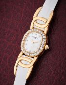 Y PATEK PHILIPPE, ELLIPSE, REF. 4931J-001, A LADY'S 18 CARAT GOLD AND DIAMOND WRISTWATCH