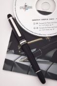 MONTBLANC, MEISTERSTÜCK PLATINUM LINE, HOMAGE A FRÉDERIC CHOPIN, A SPECIAL EDITION FOUNTAIN PEN