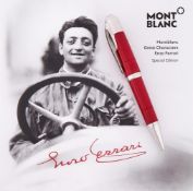 MONTBLANC, GREAT CHARACTERS, ENZO FERRARI, A SPECIAL EDITION BALLPOINT PEN