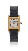 CARTIER, TANK NORMALE, REF. 7574, AN 18 CARAT GOLD WRISTWATCH