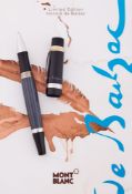 MONTBLANC, WRITERS EDITION, HONORÉ DE BALZAC, A LIMITED EDITION ROLLERBALL