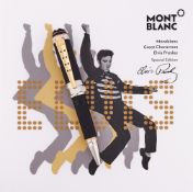 MONTBLANC, GREAT CHARACTERS, ELVIS PRESLEY, A SPECIAL EDITION BALLPOINT PEN