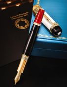 MONTBLANC, PATRON OF THE ARTS, LUCIANO PAVAROTTI, 4810, A LIMITED EDITION FOUNTAIN PEN