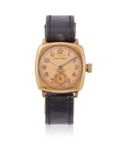 ROLEX, OYSTER, A GOLD WRISTWATCH, RETAILED BY MURDOCK'S CAPE TOWN