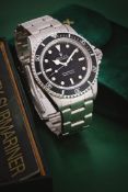 ROLEX, OYSTER PERPETUAL SUBMARINER, REF. 5513, A STAINLESS STEEL BRACELET WATCH